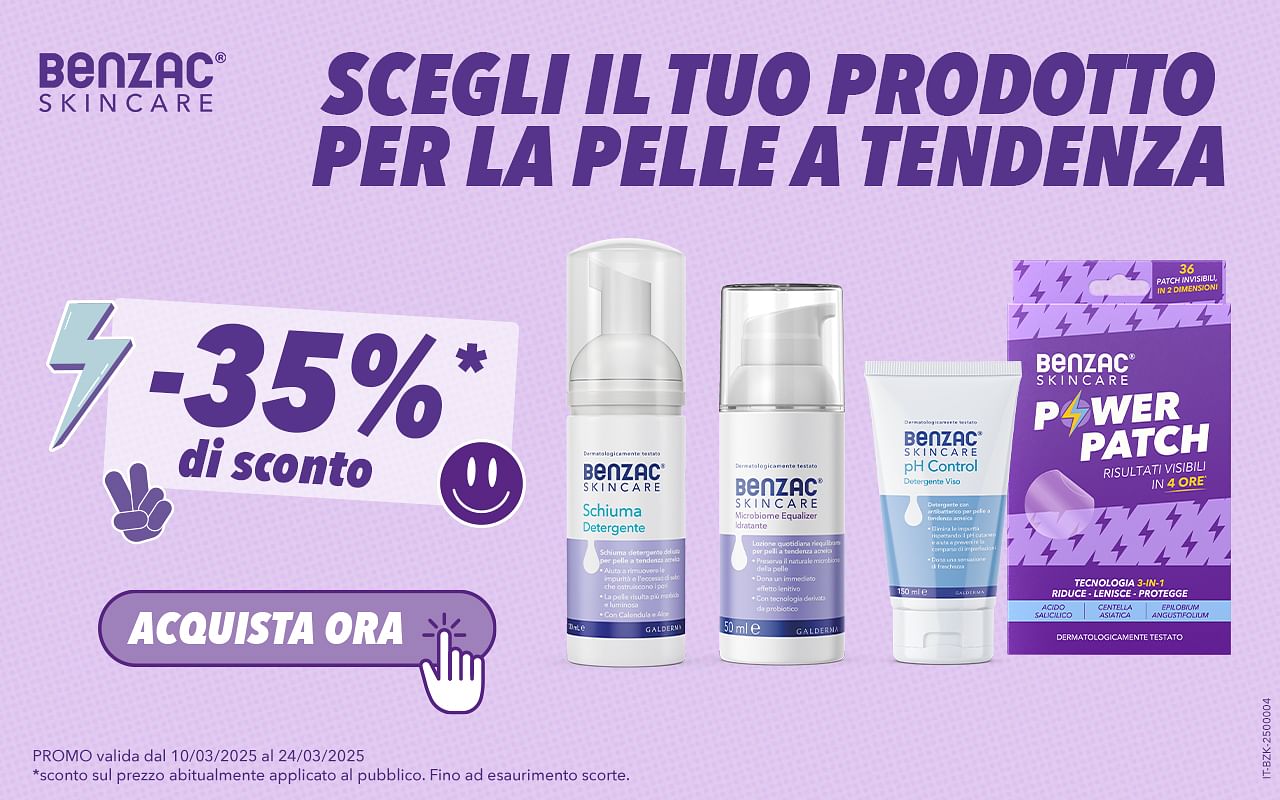 Benzac Skincare -35% Marzo