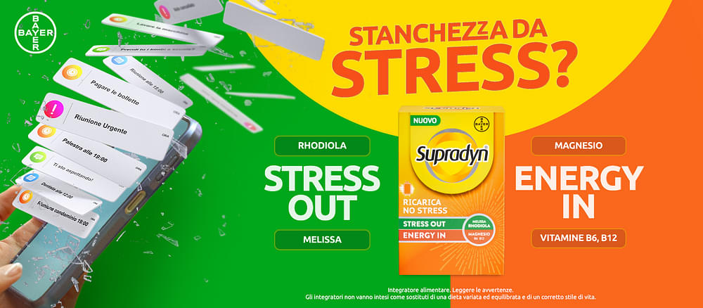 Bayer - Supradyn Ricarica No stress