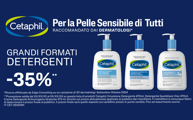 Cetaphil - Grandi formati della detersione