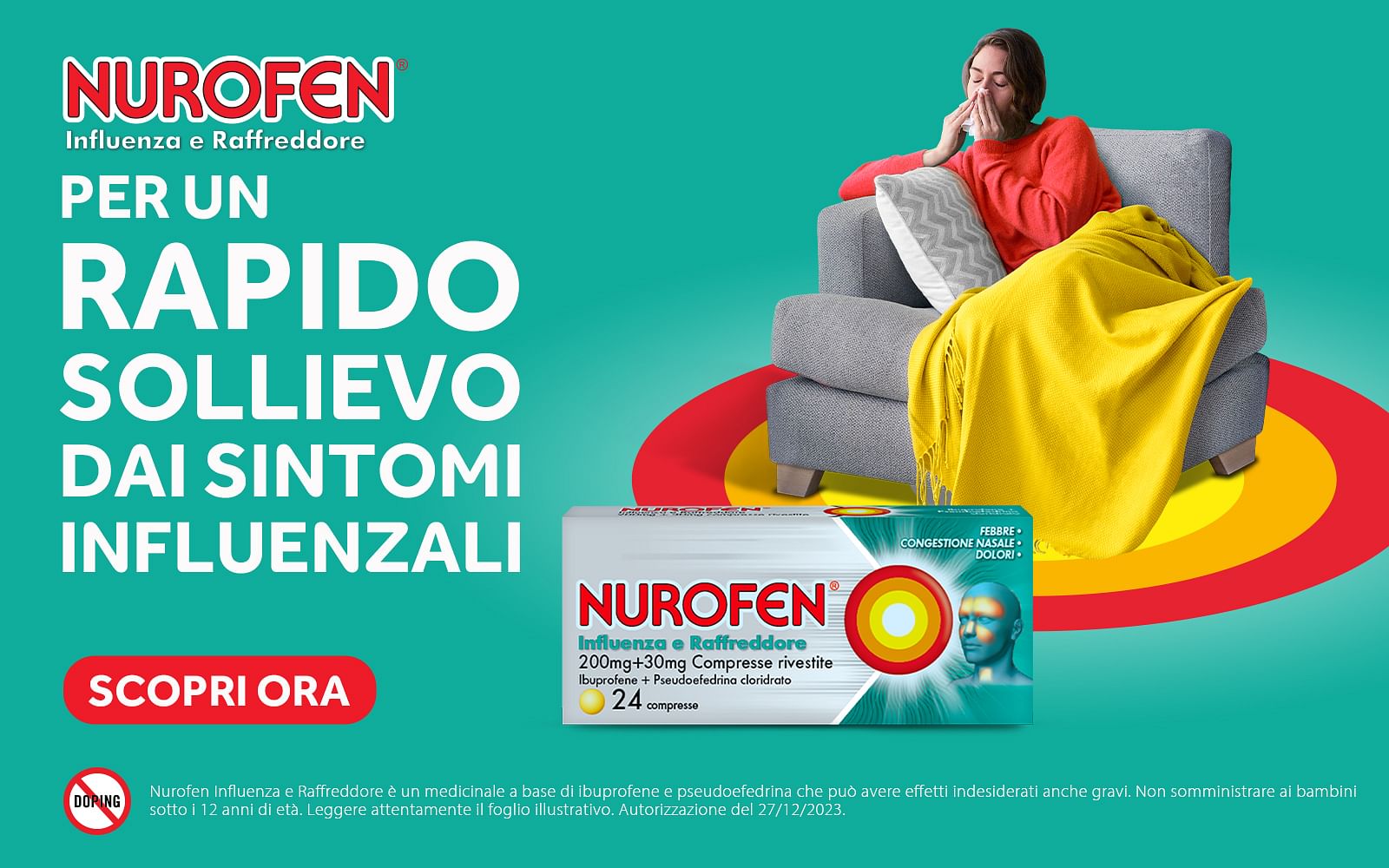 Nurofen Influenza e Raffreddore