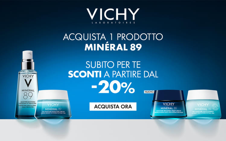 Vichy Mineral 89 Agosto
