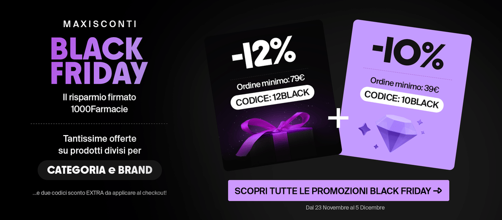 Scopri il Black Friday di 1000Farmacie
