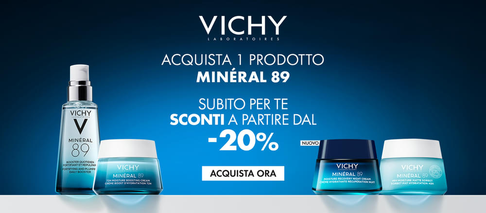 Vichy Mineral 89 Agosto