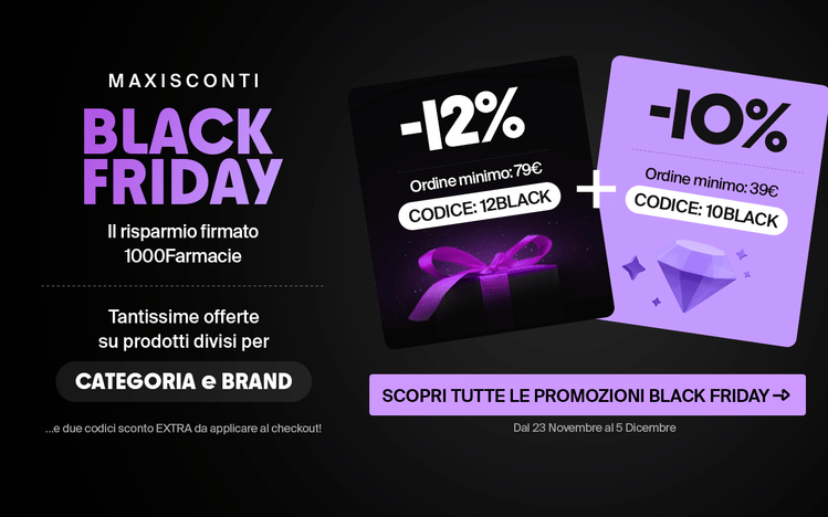 Scopri il Black Friday di 1000Farmacie