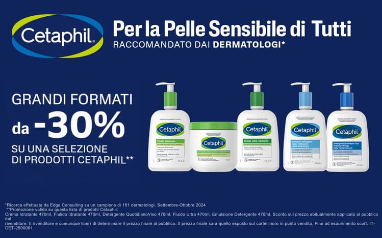 Cetaphil - Grandi formati della detersione