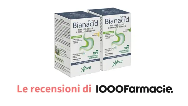 Aboca NeoBianacid: la recensione di 1000Farmacie