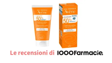 Avène Crema Senza Profumo Effetto Invisibile SPF50+: la recensione di 1000Farmacie