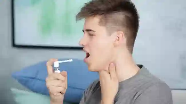 I migliori spray per il mal di gola