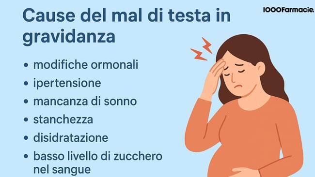 Mal di testa in gravidanza: cause, sintomi e rimedi alla cefalea