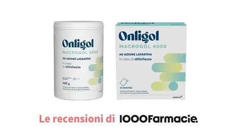 Onligol Macrogol 4000: la recensione di 1000Farmacie