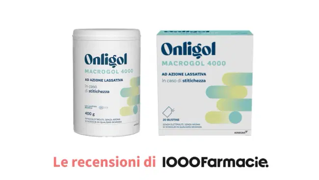 Onligol Macrogol 4000: la recensione di 1000Farmacie