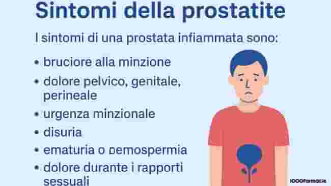 Prostatite: sintomi, cause e rimedi per la prostata infiammata