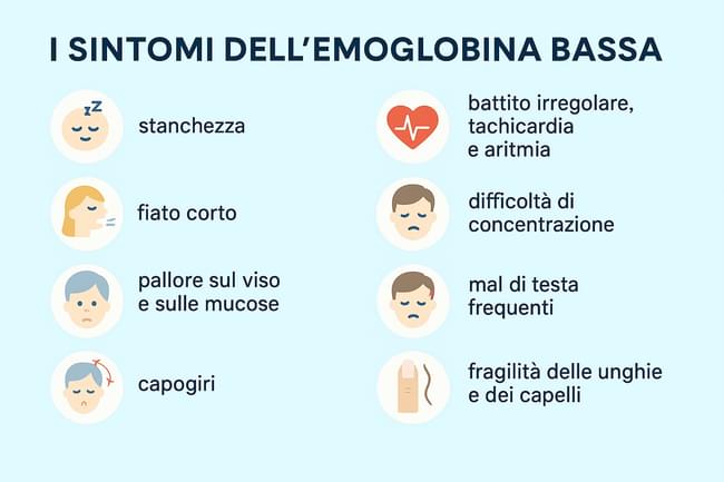 Emoglobina bassa: cause, sintomi e rimedi efficaci per tornare in salute