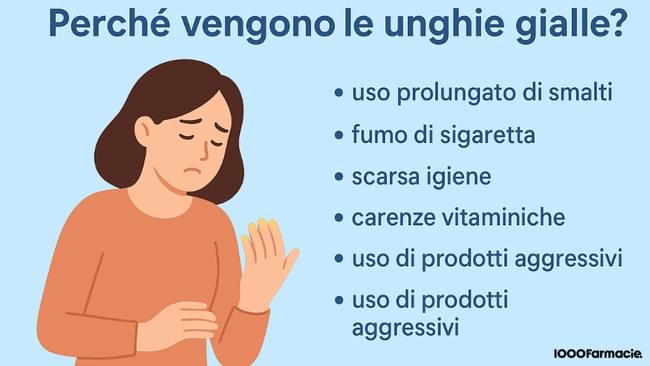 Unghie gialle alle mani e ai piedi: cause e rimedi efficaci