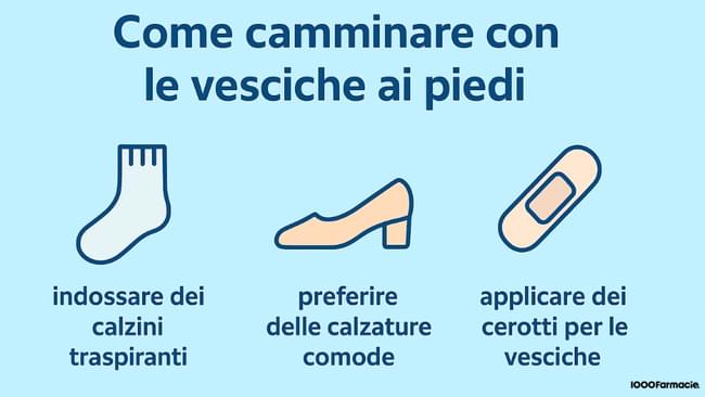 Vesciche e bolle ai piedi: cause, rimedi naturali e come curarle