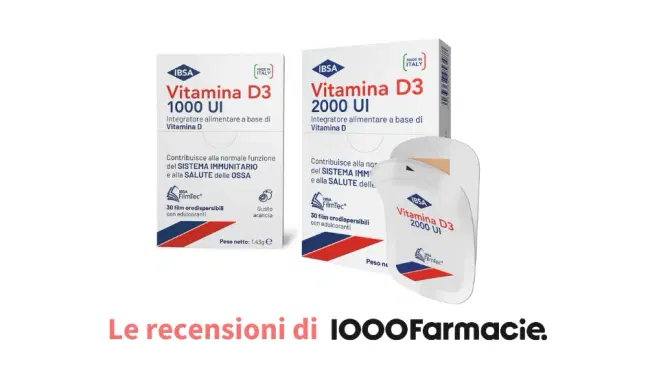 Vitamina D3 IBSA: la recensione di 1000Farmacie