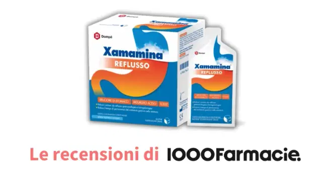 Xamamina Reflusso: la recensione di 1000Farmacie