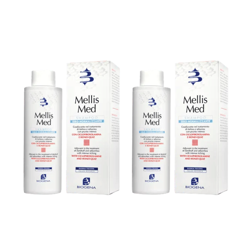 Shampoo Mellis Med Biogena per forfora 125ml Pack X2