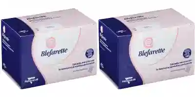SALVIETTINE OCULARI MEDICATE BLEFARETTE SENZA PARABENI SENZA SILICONE SENZA ALCOOL 30 PEZZI Pack da 2