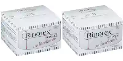 FIALA PER AEROSOL RINOREX BICARBONATO 25 FIALE 3 ML Pack da 2