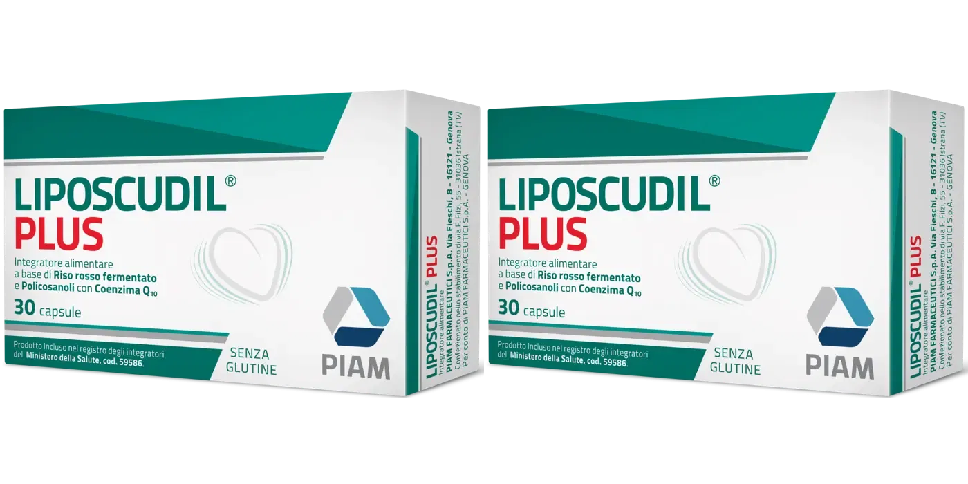 LIPOSCUDIL PLUS 30 CAPSULE Pack da 2