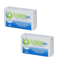 OVULI VAGINALI FLUVADIN PLUS 10 PEZZI Pack X2