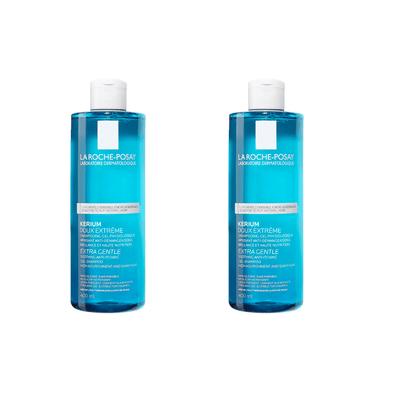 KERIUM DOUX SHAMPOO GEL 400 ML PACK X2