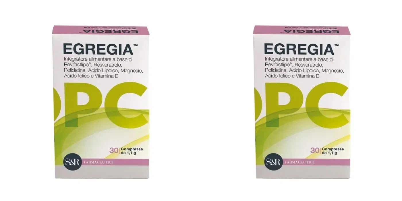 EGREGIA 30 COMPRESSE Pack da 2