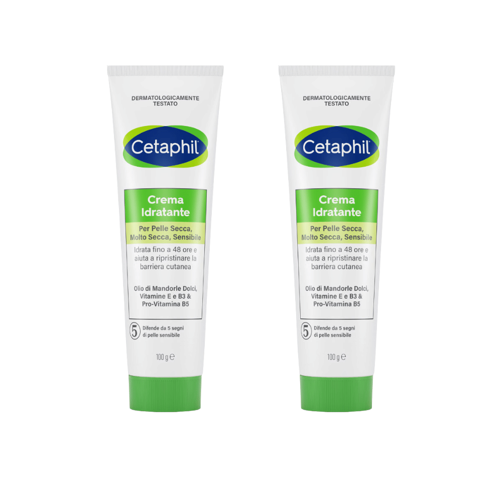 CETAPHIL CREMA IDRATANTE 100 G Pack X2