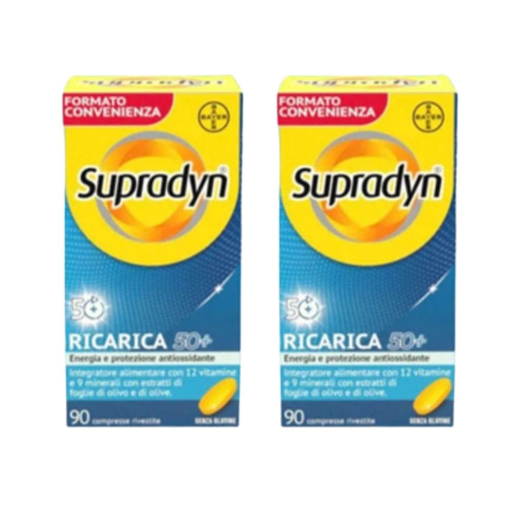 SUPRADYN RICARICA 50+ 90 COMPRESSE PACK X2
