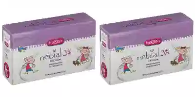 NEBIAL FLACONCINI SOLUZIONE SALINA IPERTONICA DI SODIO CLORURO AL 3% CON ACIDO IALURONICO 20X5 ML Pack da 2