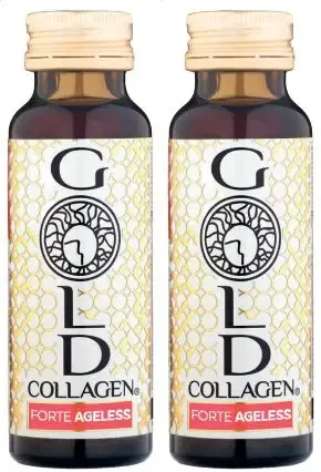 GOLD COLLAGEN FORTE AGELESS 10 FLACONI Pack da 2