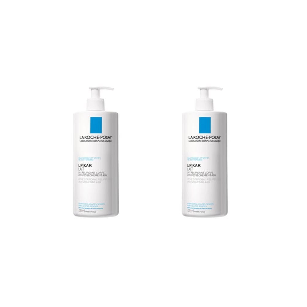 LIPIKAR LATTE 750 ML Pack X2