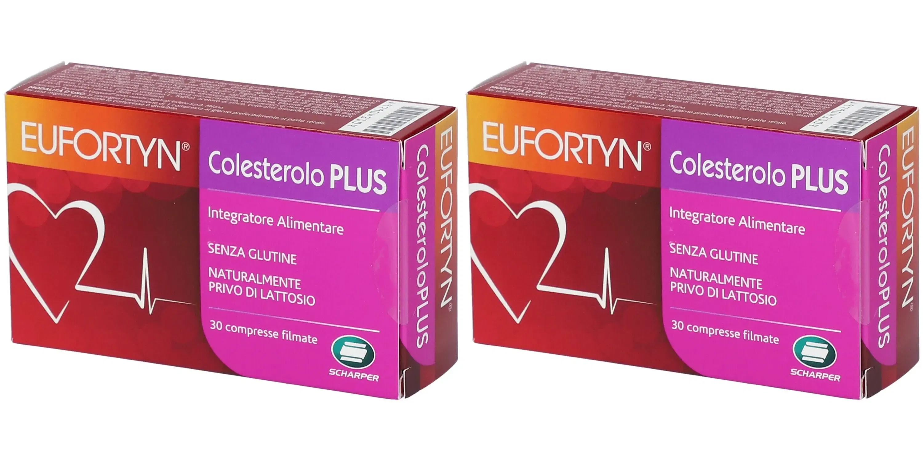 EUFORTYN COLESTEROLO PLUS 30 COMPRESSE FILMATE Pack da 2