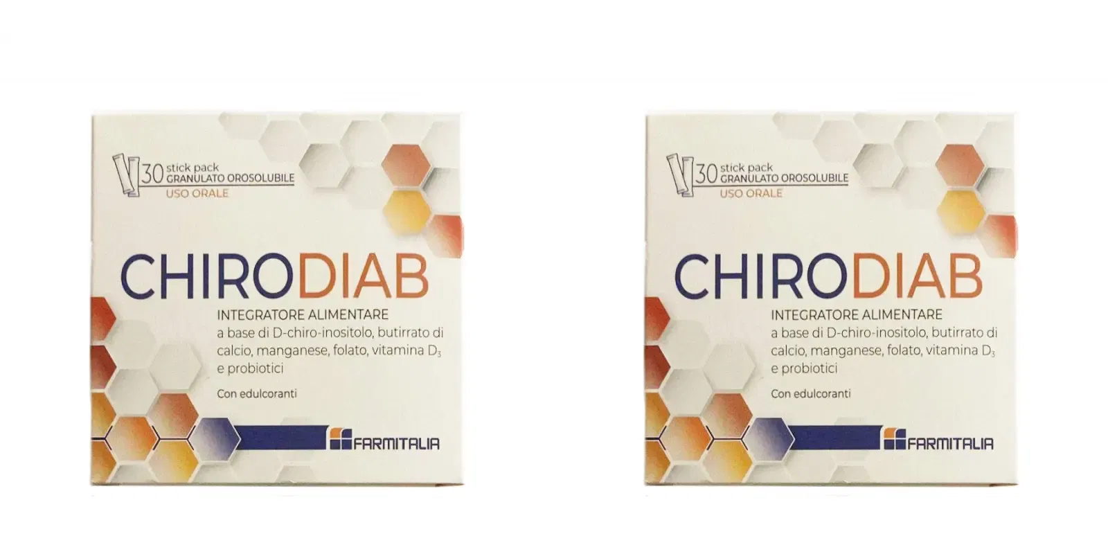 CHIRODIAB 30 STICK Pack da 2