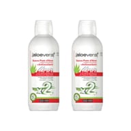 Aloe Vera Succo Puro D'Aloe + Antiossidanti  Pack X2