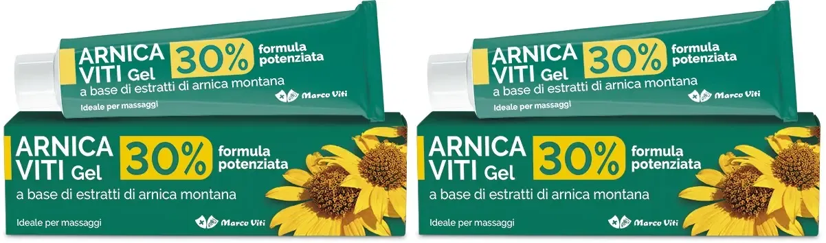 ARNICA GEL FORTE 30% 100 ML Pack da 2
