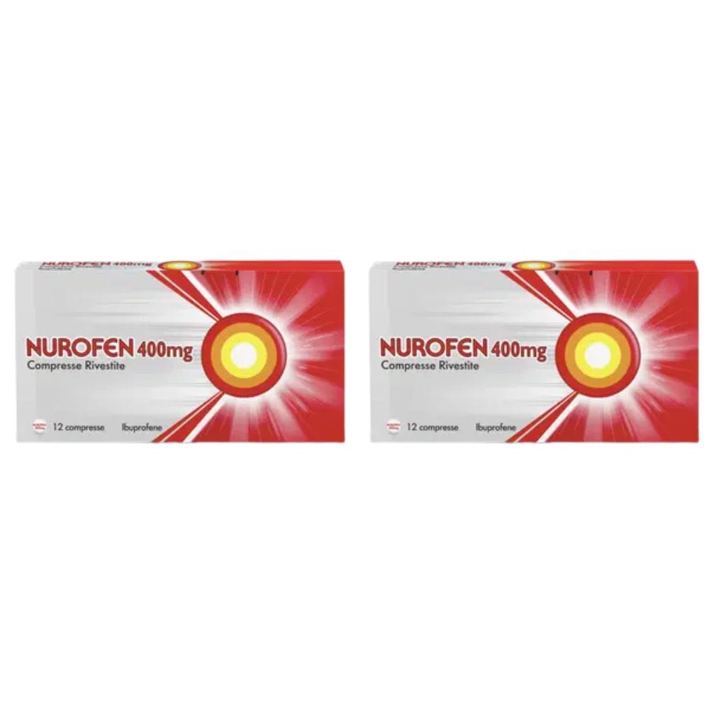 NUROFEN 400MG 12 CPR PACK X2