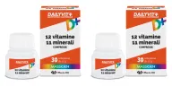 MASSIGEN DAILYVIT 12 VITAMINE 11 MINERALI 30 COMPRESSE RIVESTITE Pack da 2