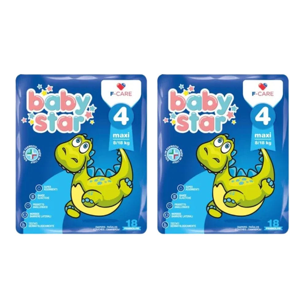 PANNOLINO BABYSTAR 8/18KG T4  Pack X2
