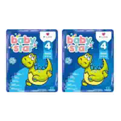 PANNOLINO BABYSTAR 8/18KG T4  Pack X2
