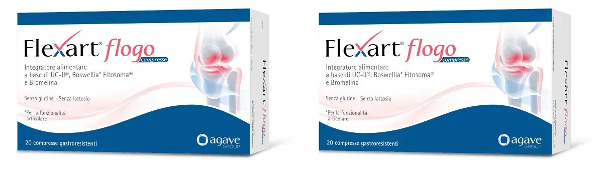 FLEXART FLOGO 20 COMPRESSE GASTRORESISTENTI Pack da 2