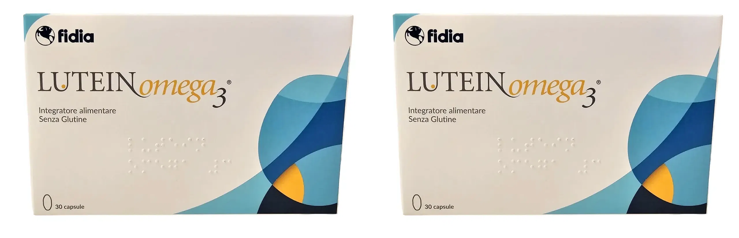 LUTEIN OMEGA 3 30 CAPSULE Pack da 2