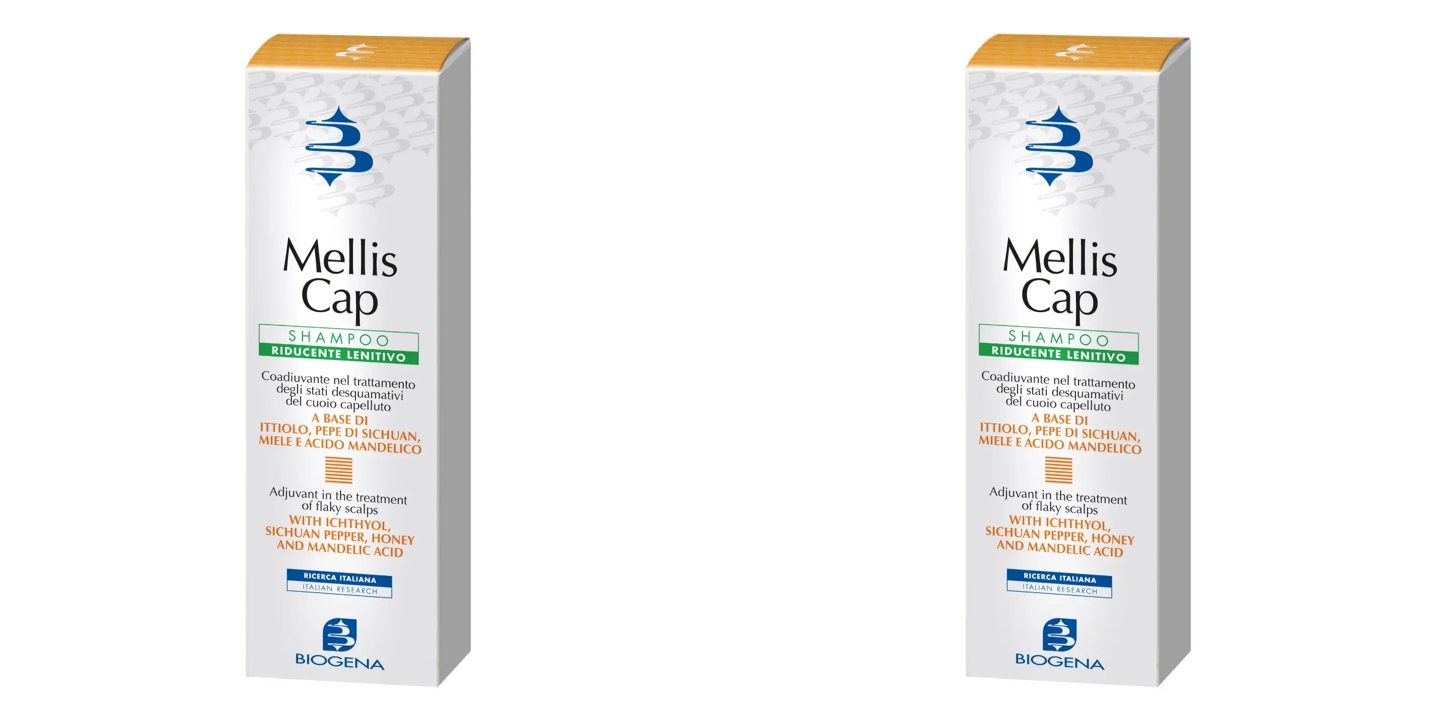 MELLIS CAP SHAMPOO RIDUCENTE E LENITIVO 200 ML Pack da 2