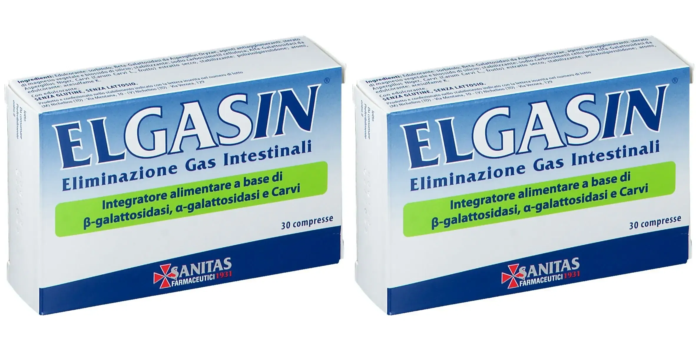 ELGASIN 30 COMPRESSE Pack da 2