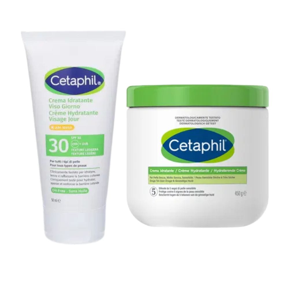 Cetaphil Crema Idratante Viso SPF30 + Crema Idratante 450g