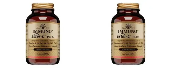 IMMUNO ESTER-C PLUS 60 PERLE Pack da 2