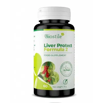 Biostile Liver Protect Complet Formula 1 30 Capsule e Formula 2 60 Capsule Pack X2