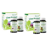 Biostile Liver Protect Complet Formula 1 30 Capsule e Formula 2 60 Capsule Pack X2