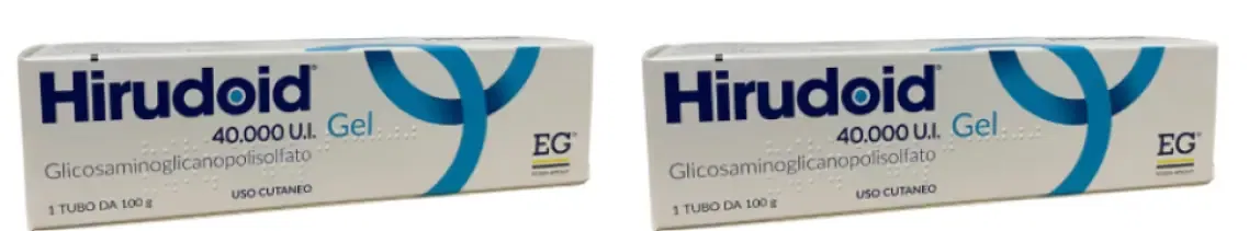 HIRUDOID 40000UI*GEL 100G Pack da 2